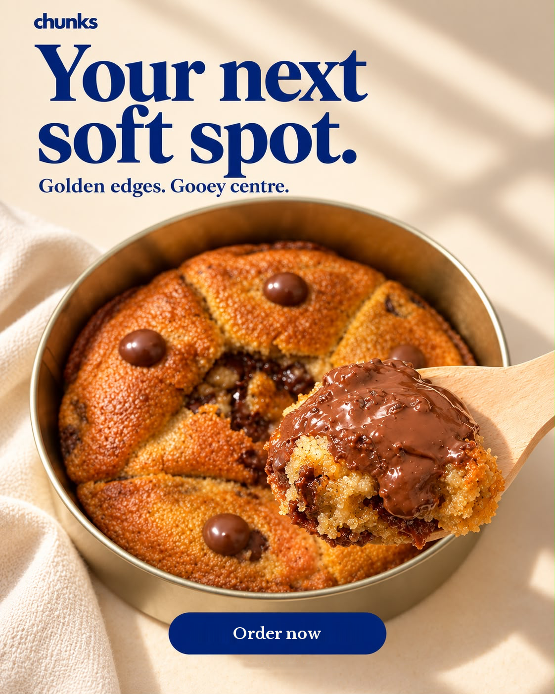 Nutella Filled Cookie tin